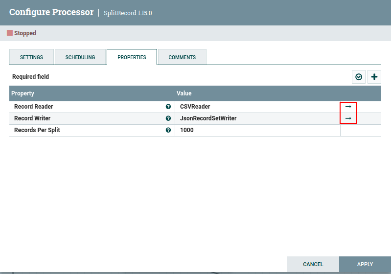 Configure controller services